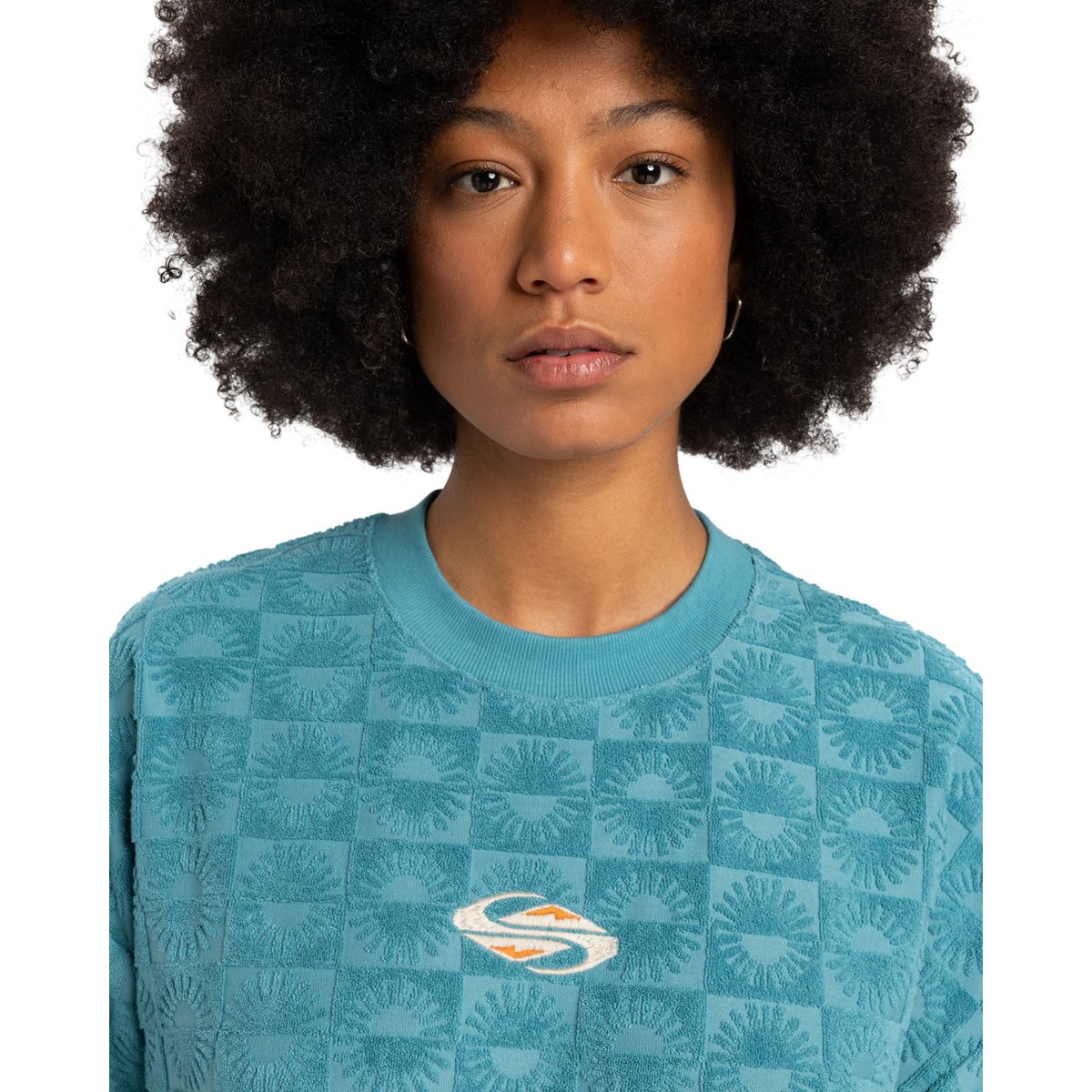 Sweat en molleton TROPIC DAY SPONGE bleu brittany blue, QUIKSILVER