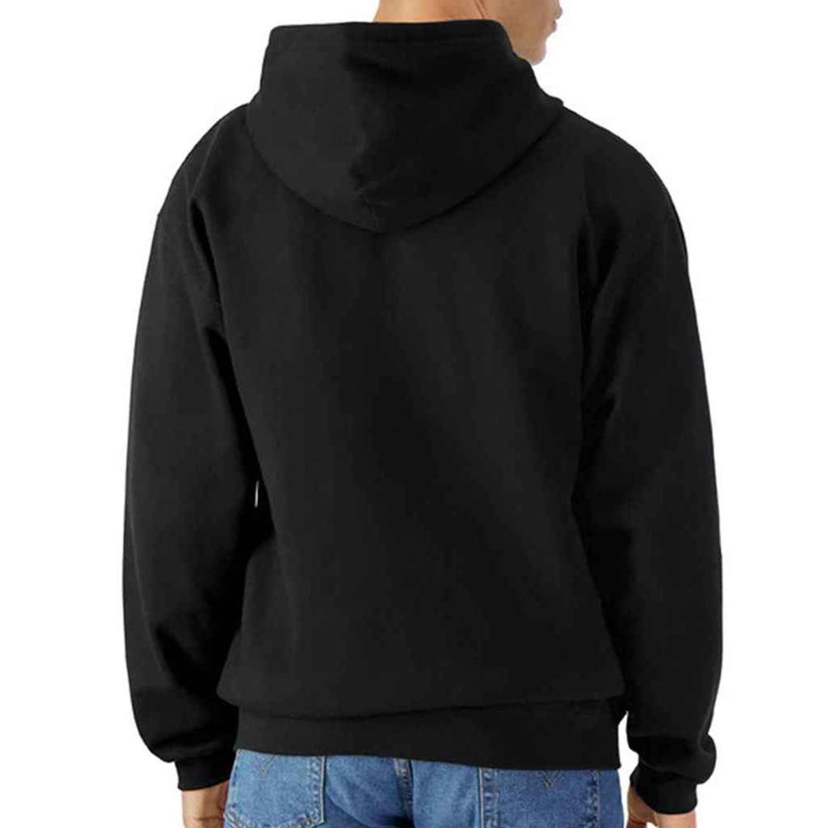 Veste unie à capuche SOFTSTYLE noir, GILDAN