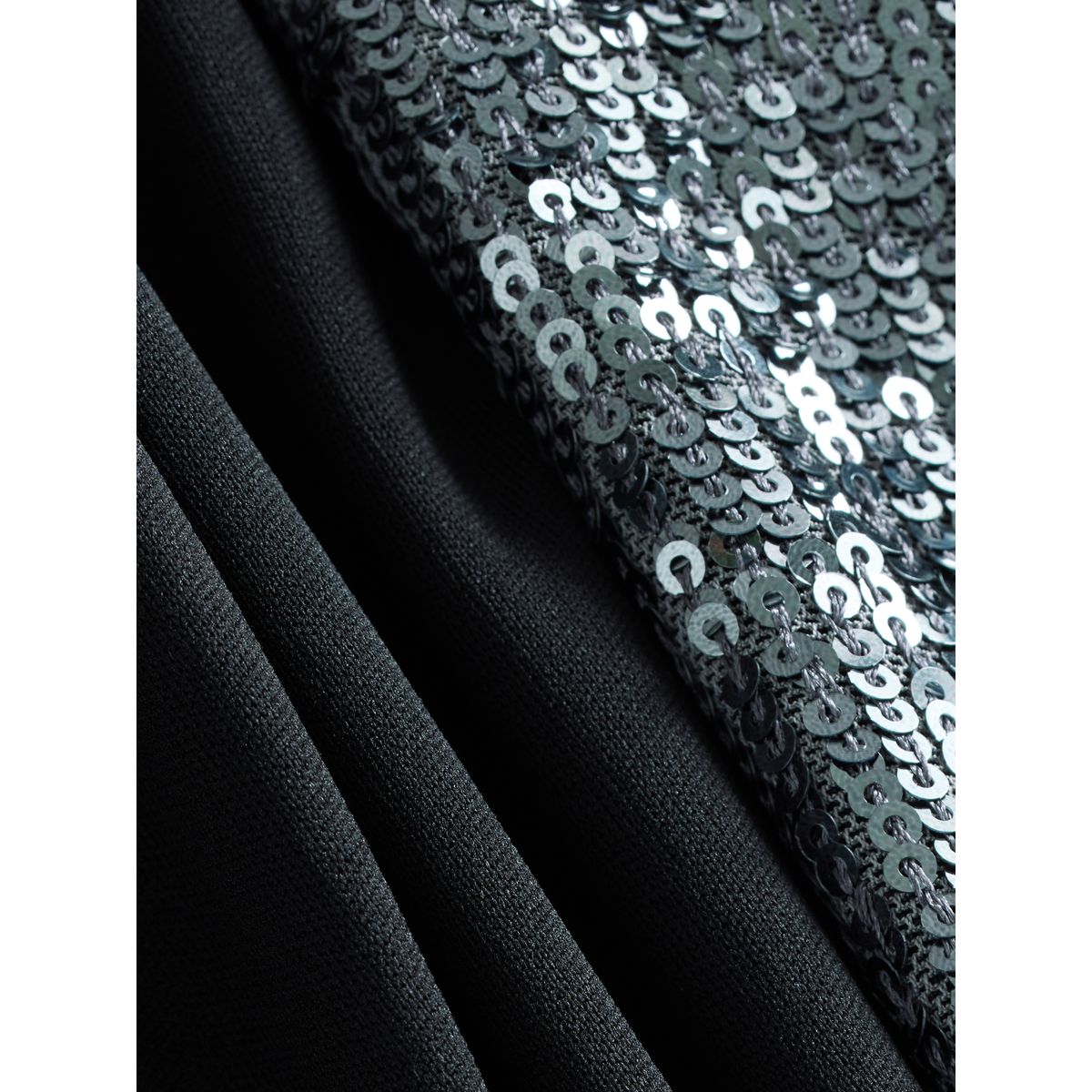 Blazer à manches froncées et sequins gris, NEXT