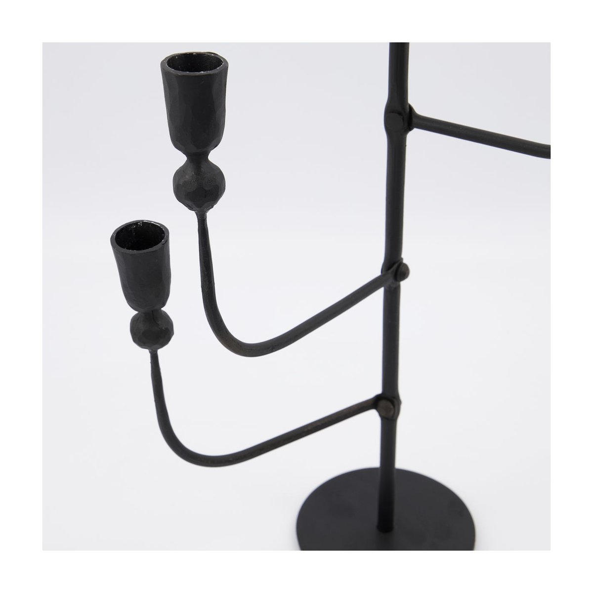 Bougeoir Ira h 61 cm noir antique, HOUSE DOCTOR