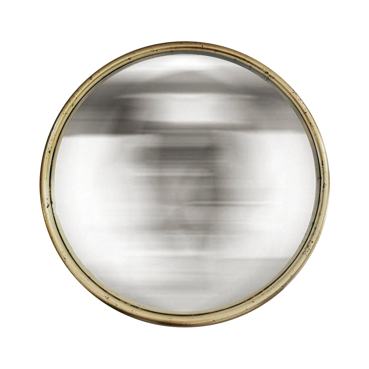 Miroir rond convexe bords fins 60 cm or, EMDE