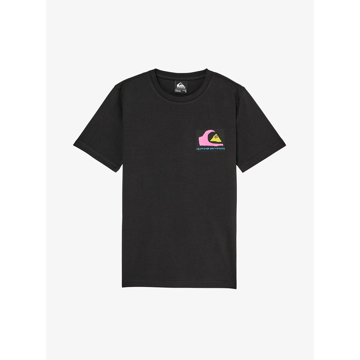 T-shirt à manches courtes, imprimé dos noir, QUIKSILVER