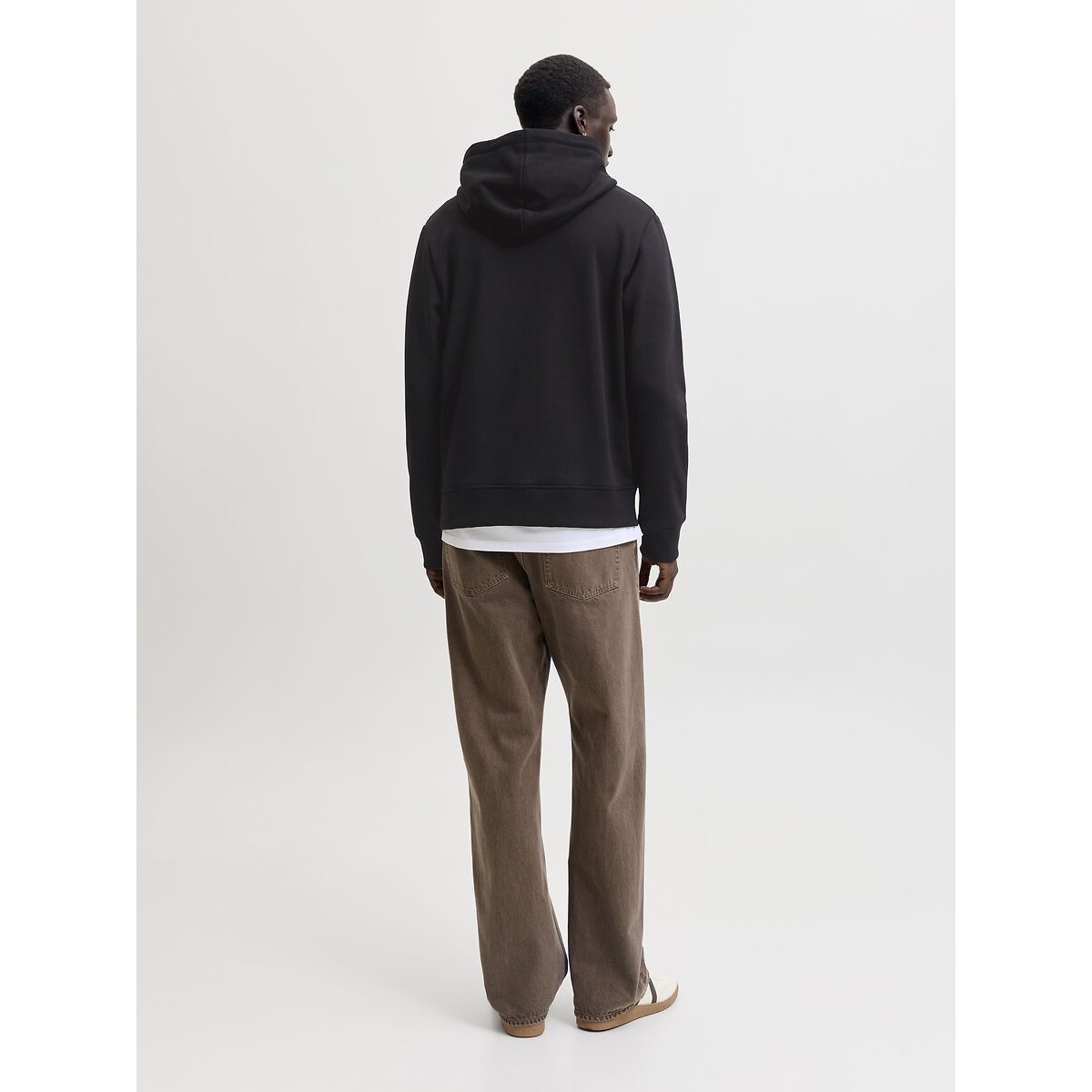 Sweat à capuche, TOM noir, JACK & JONES