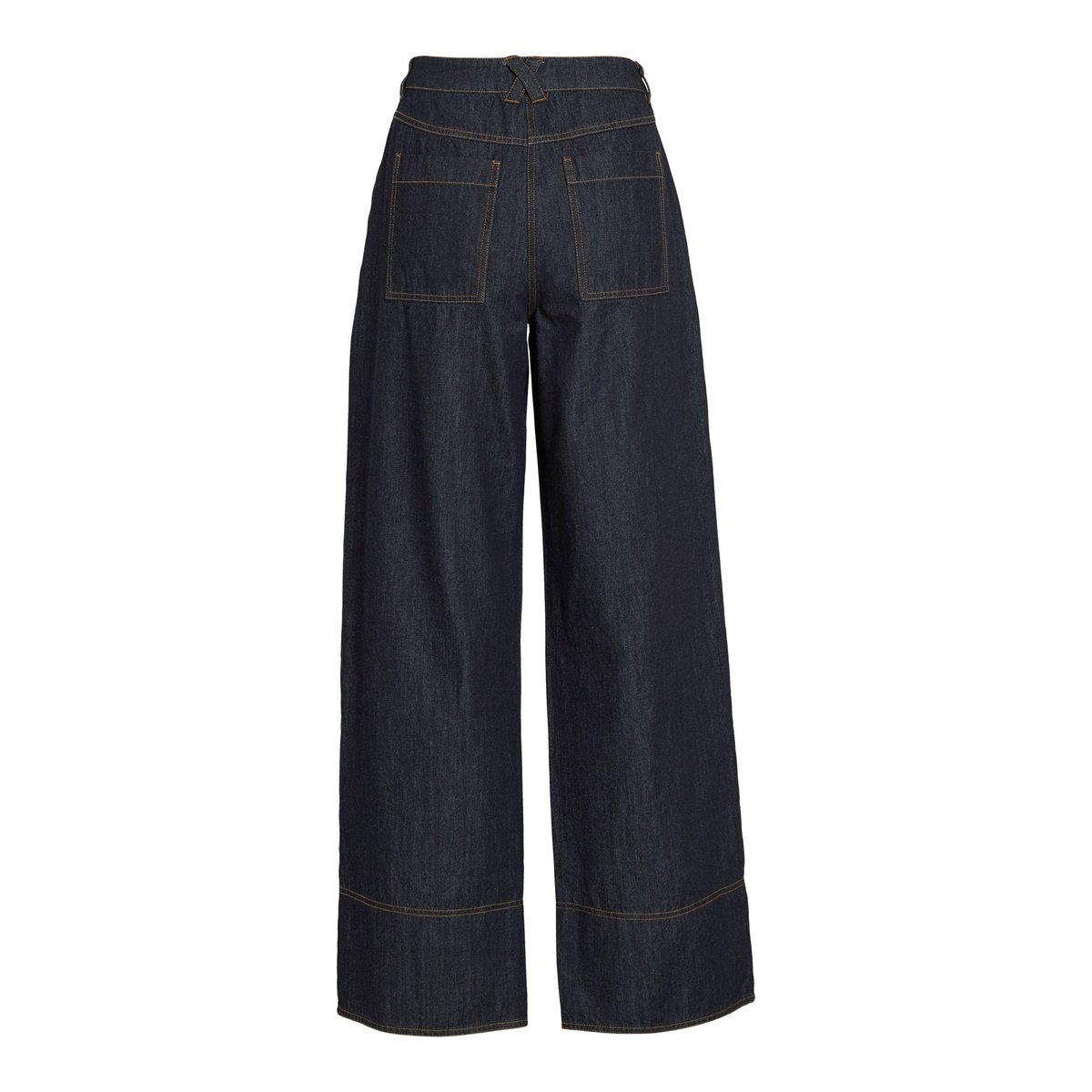 Jean dark blue denim, ROUGE EDIT