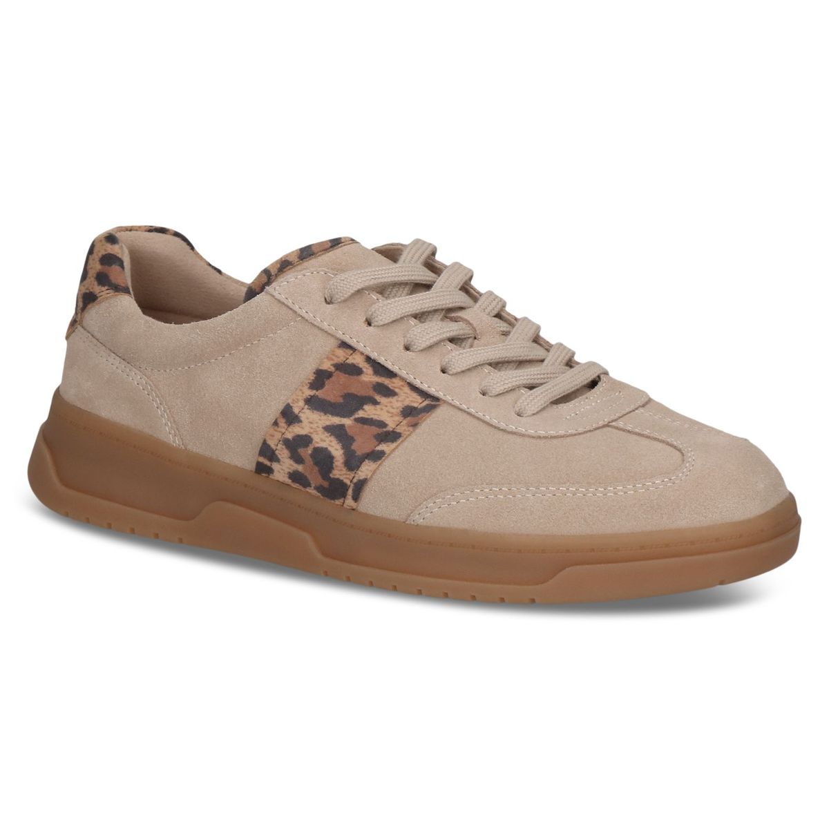 Basket en cuir marron combiné, CAPRICE