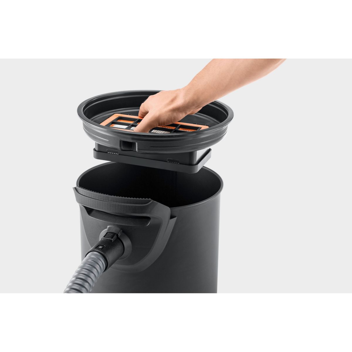 Aspirateur cendres AD2 noir, KARCHER
