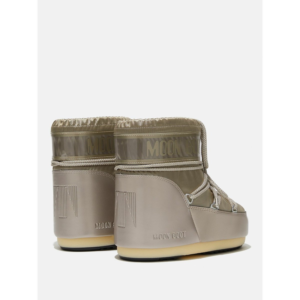Botas Moon Boot Classic Low Glance dourado, MOON BOOT