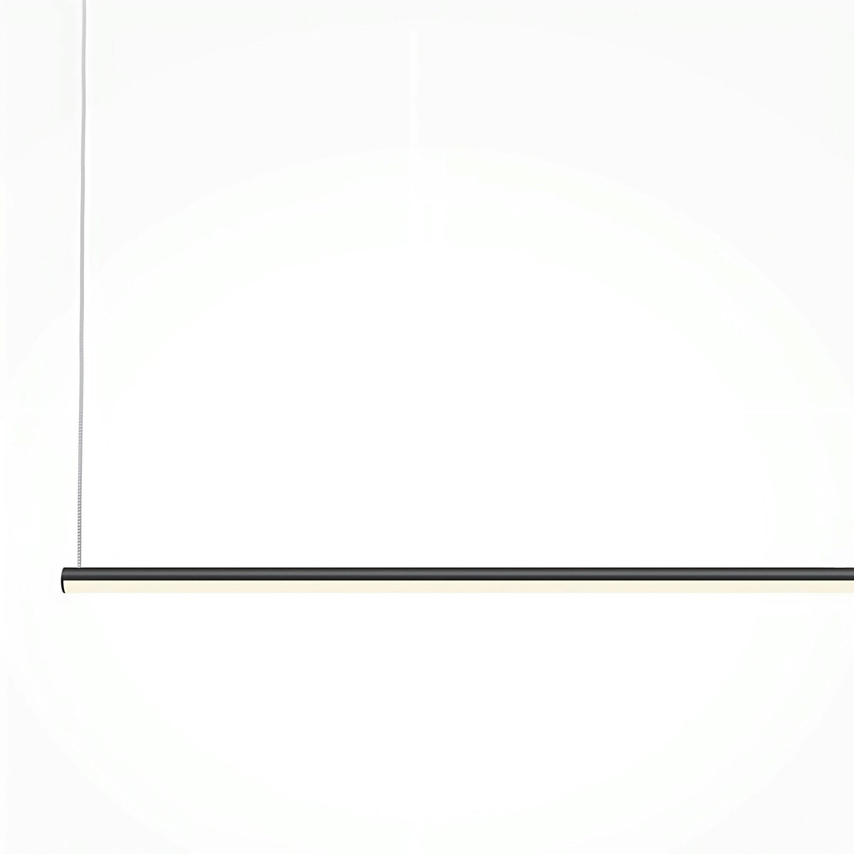 Suspension LED barre horizontale SALEM noir, PIER IMPORT