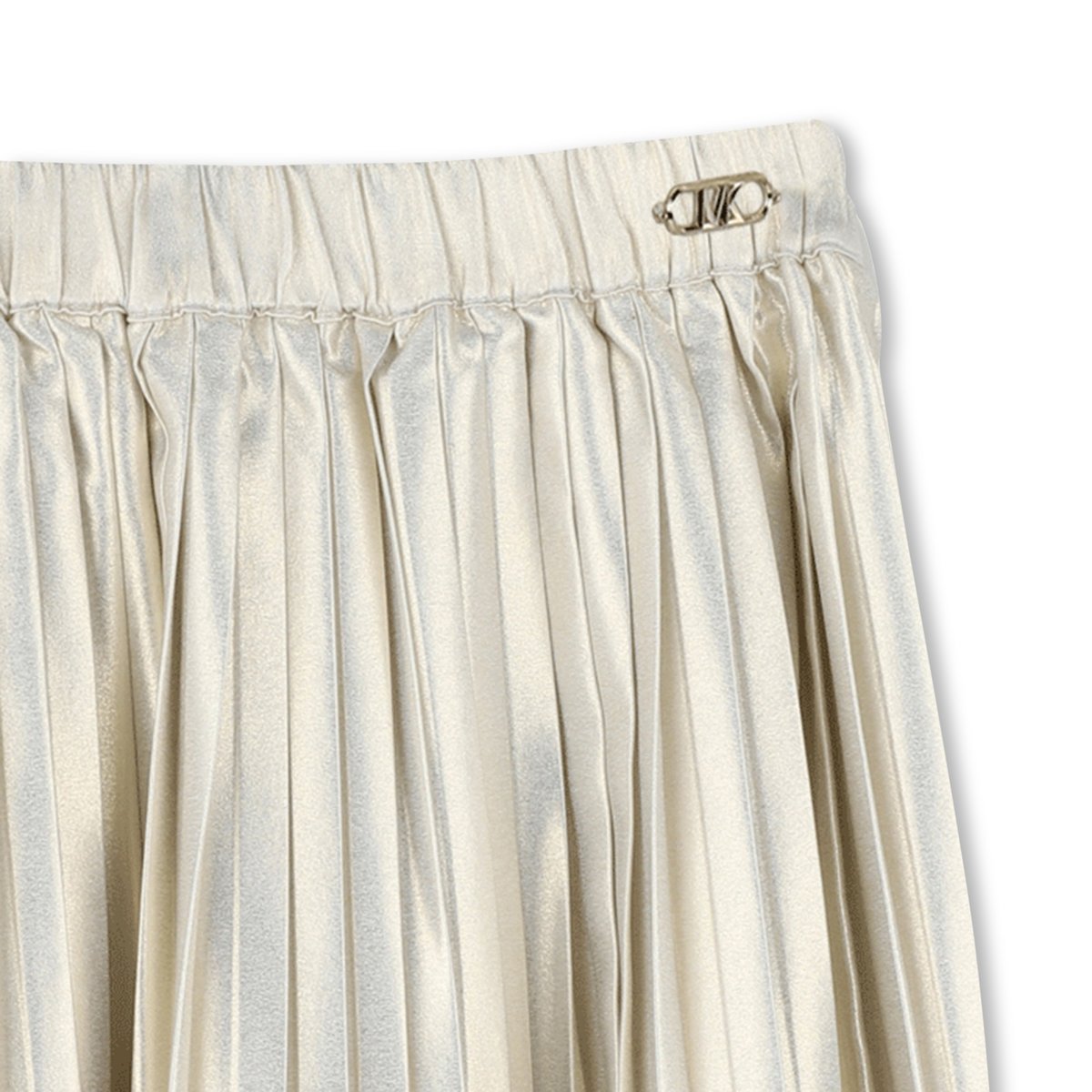 Jupe de cérémonie plissée dore clair, MICHAEL KORS