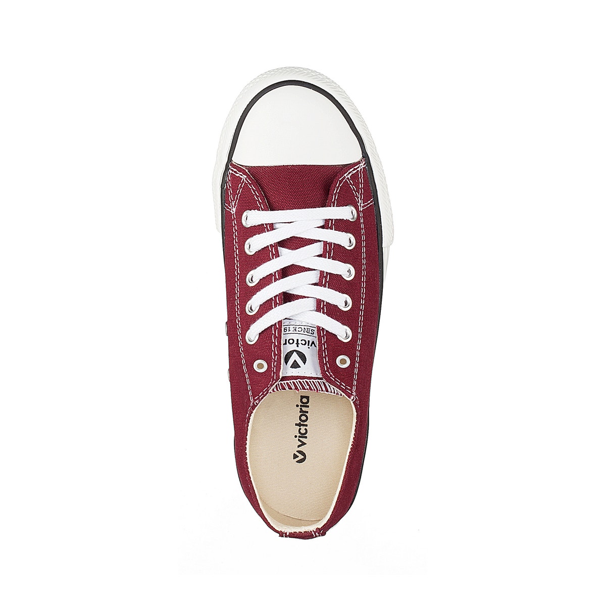 Baskets Zapato Basket Autoclave bordeaux, VICTORIA