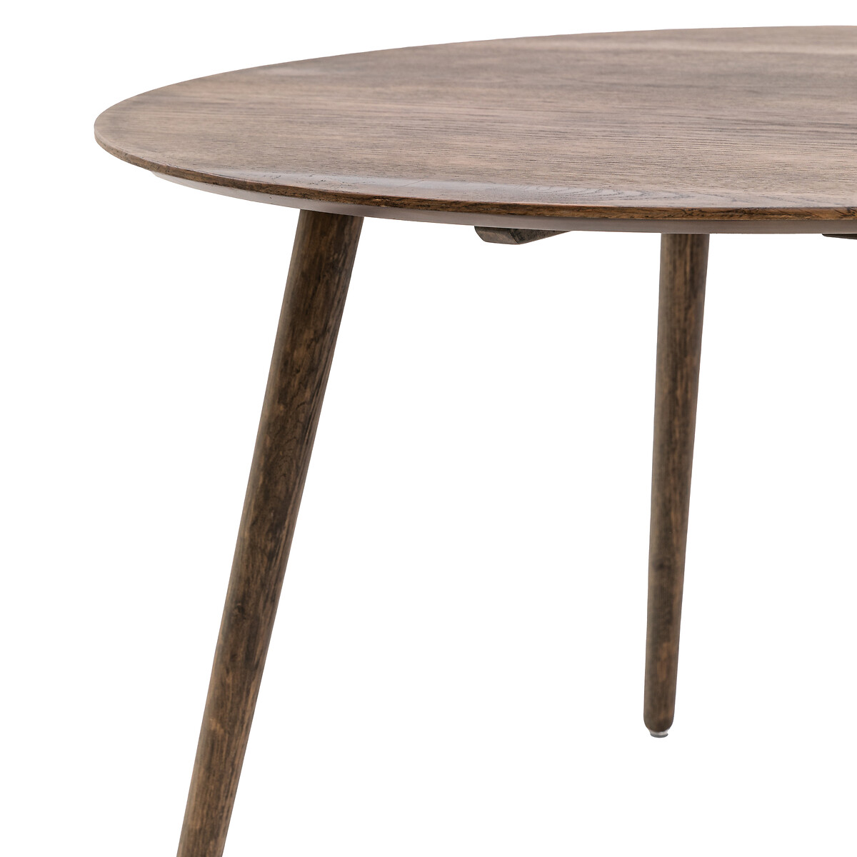 Hale Smoked Oak Round Dining Table smoked oak, ÉDITÉ