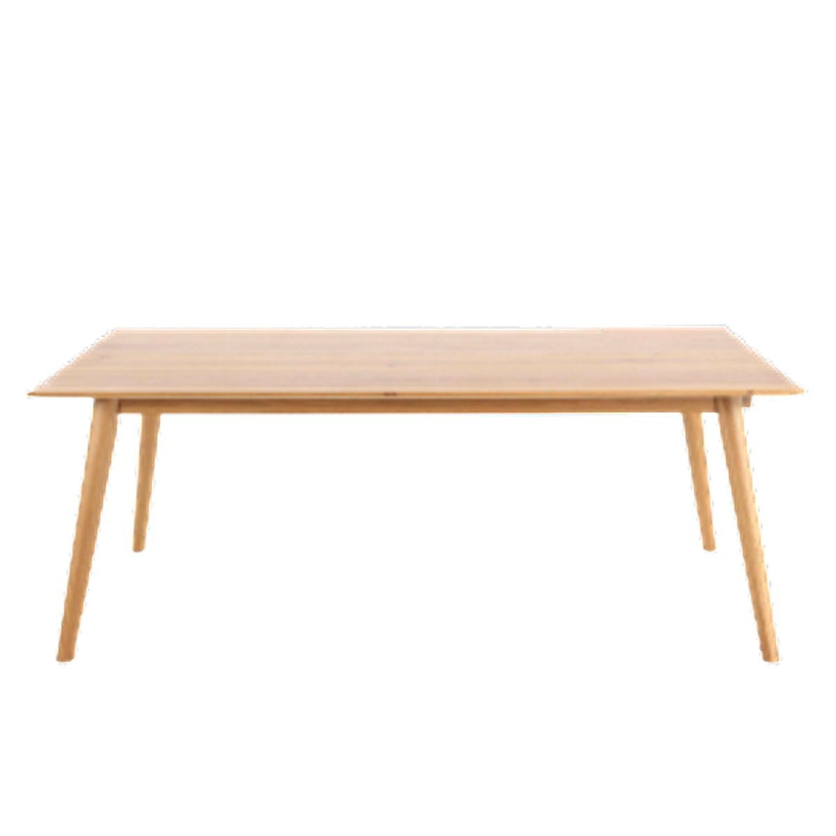 Table repas, allonge optionnelle naturel clair, ZAGO