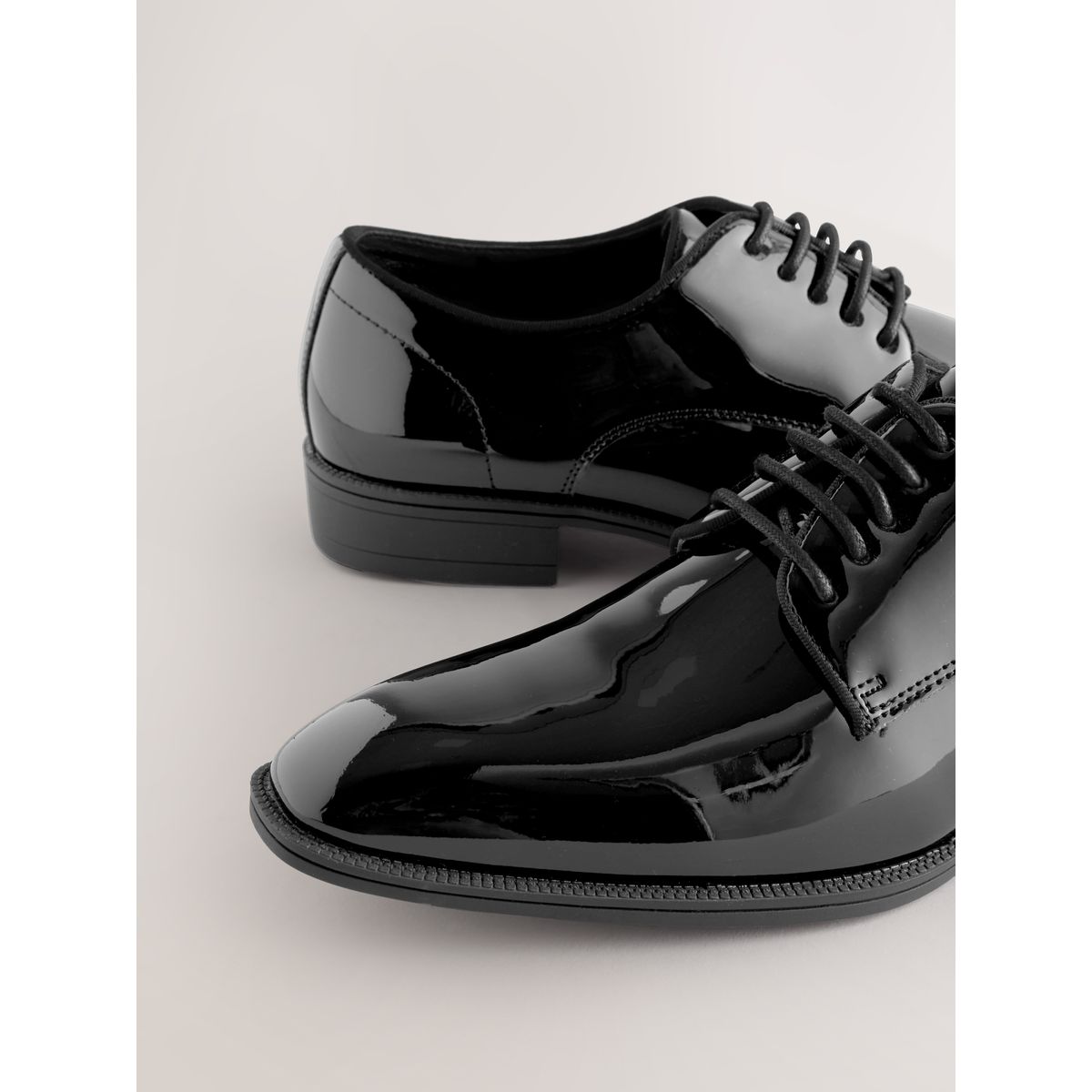 Derbys vernies noir, NEXT