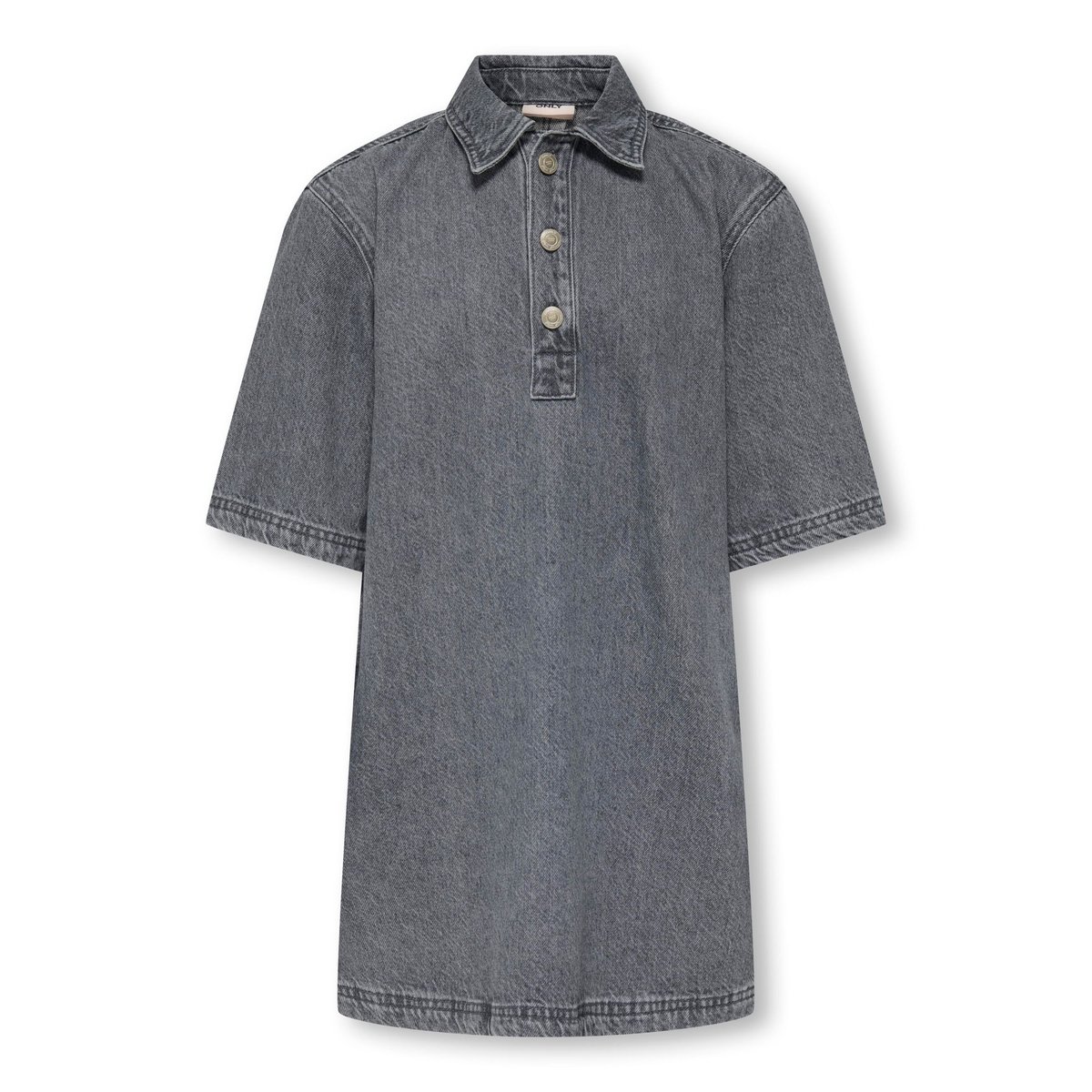 Robe En Denim grey denim, KIDS ONLY