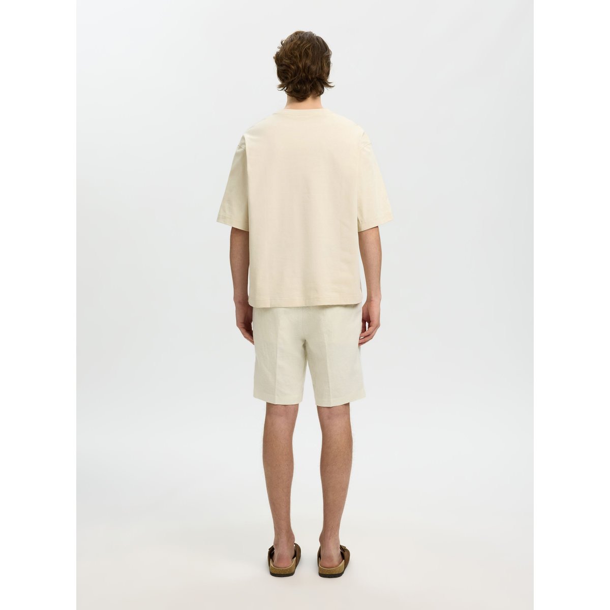 T-Shirt birch, SELECTED
