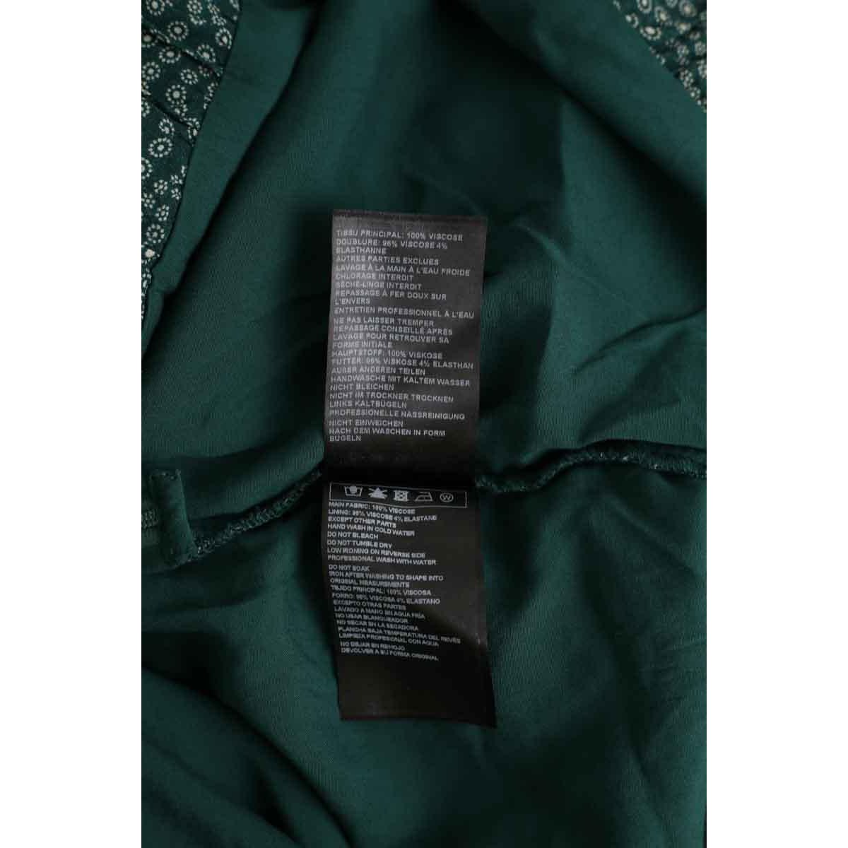 Robe - Très Bon État vert, BA&SH
