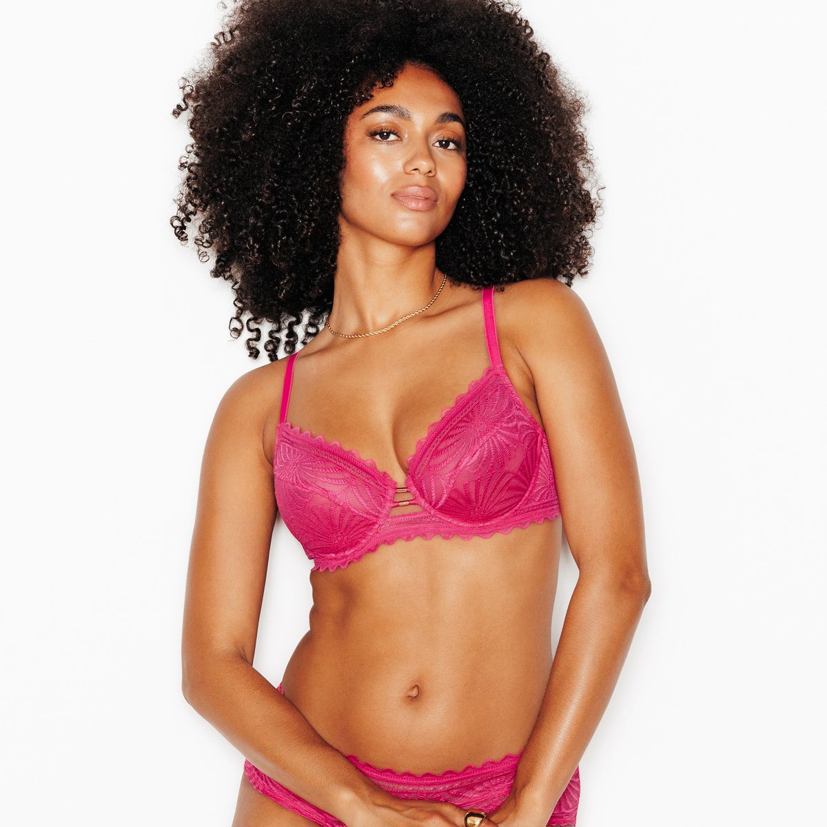 Soutien-gorge corbeille FALLON rose, ROUGEGORGE LINGERIE