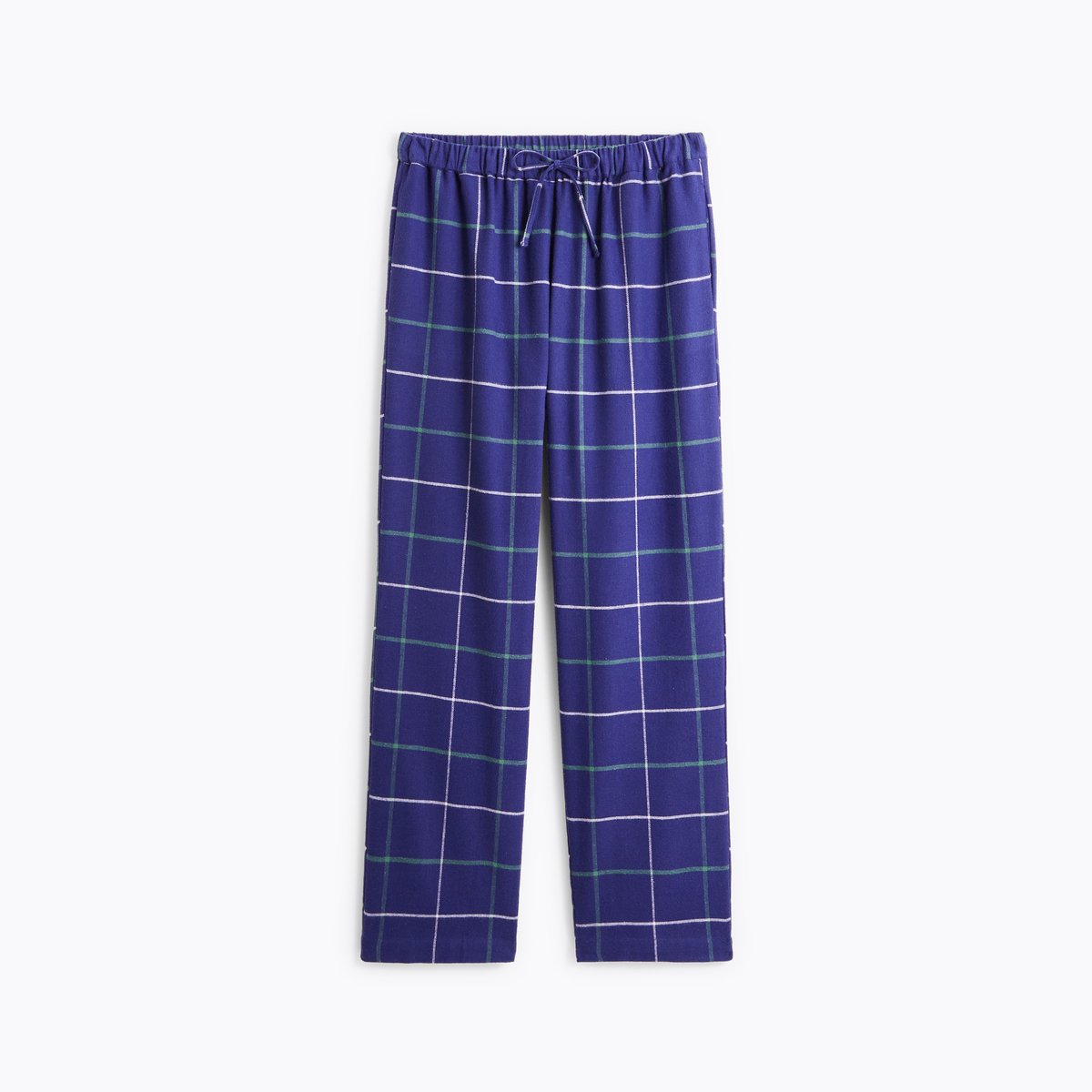 Pantalon en flanelle de coton DUO CHAUD boreales, LAURENCE TAVERNIER