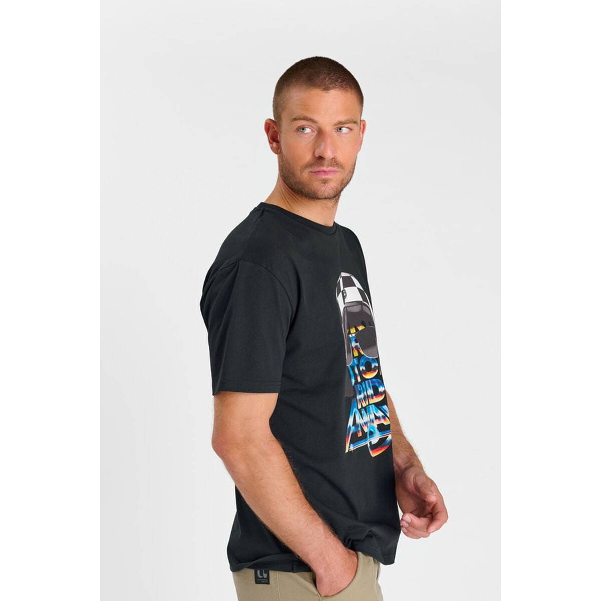 Tee-Shirt YONAS black, LE TEMPS DES CERISES