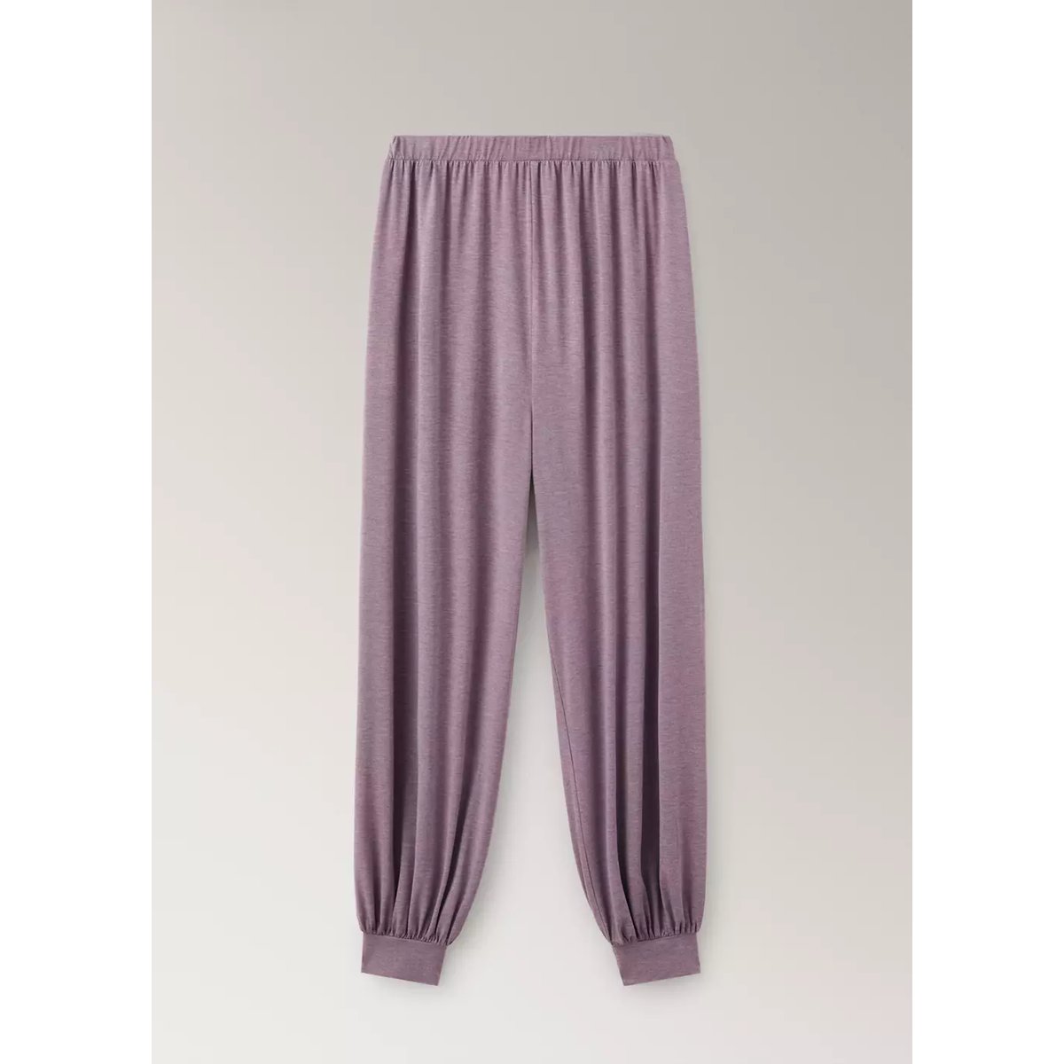 Pantalon pyjama fluide violet, MANGO