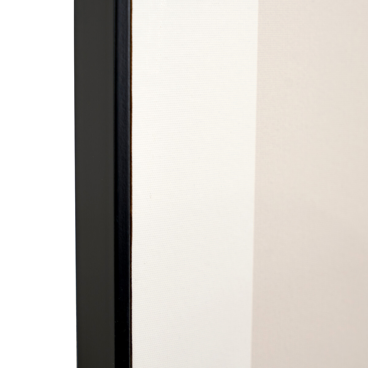 60x80cm Art Deco Print with Black Frame black/white/gold-coloured, ÉDITÉ
