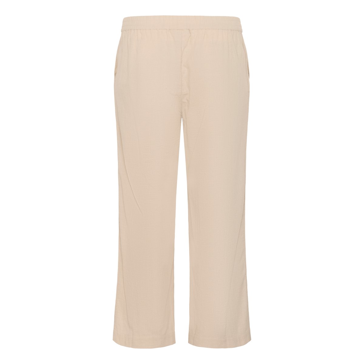 Casual pants beige feather gray, KAFFE CURVE