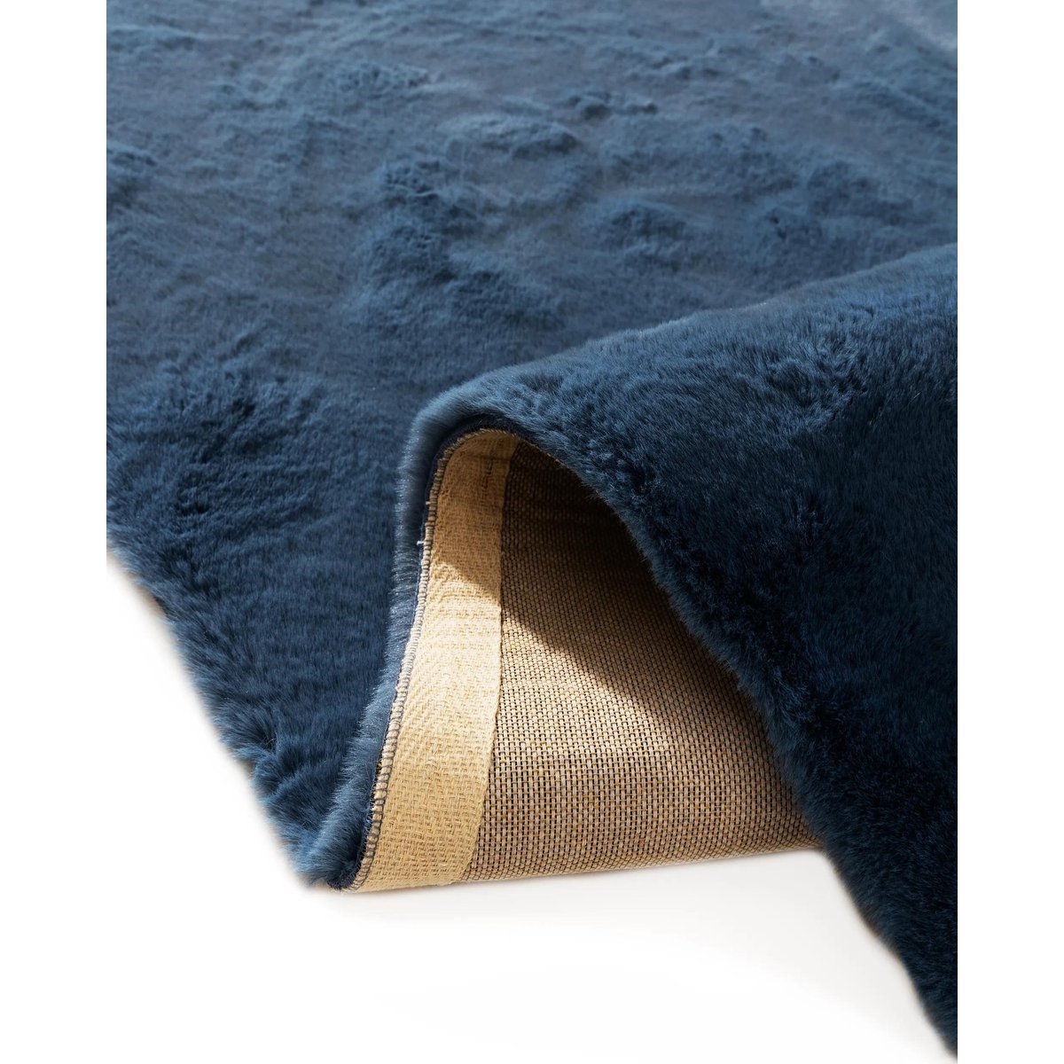 Tapis à poils longs ARLIE bleu, BENUTA