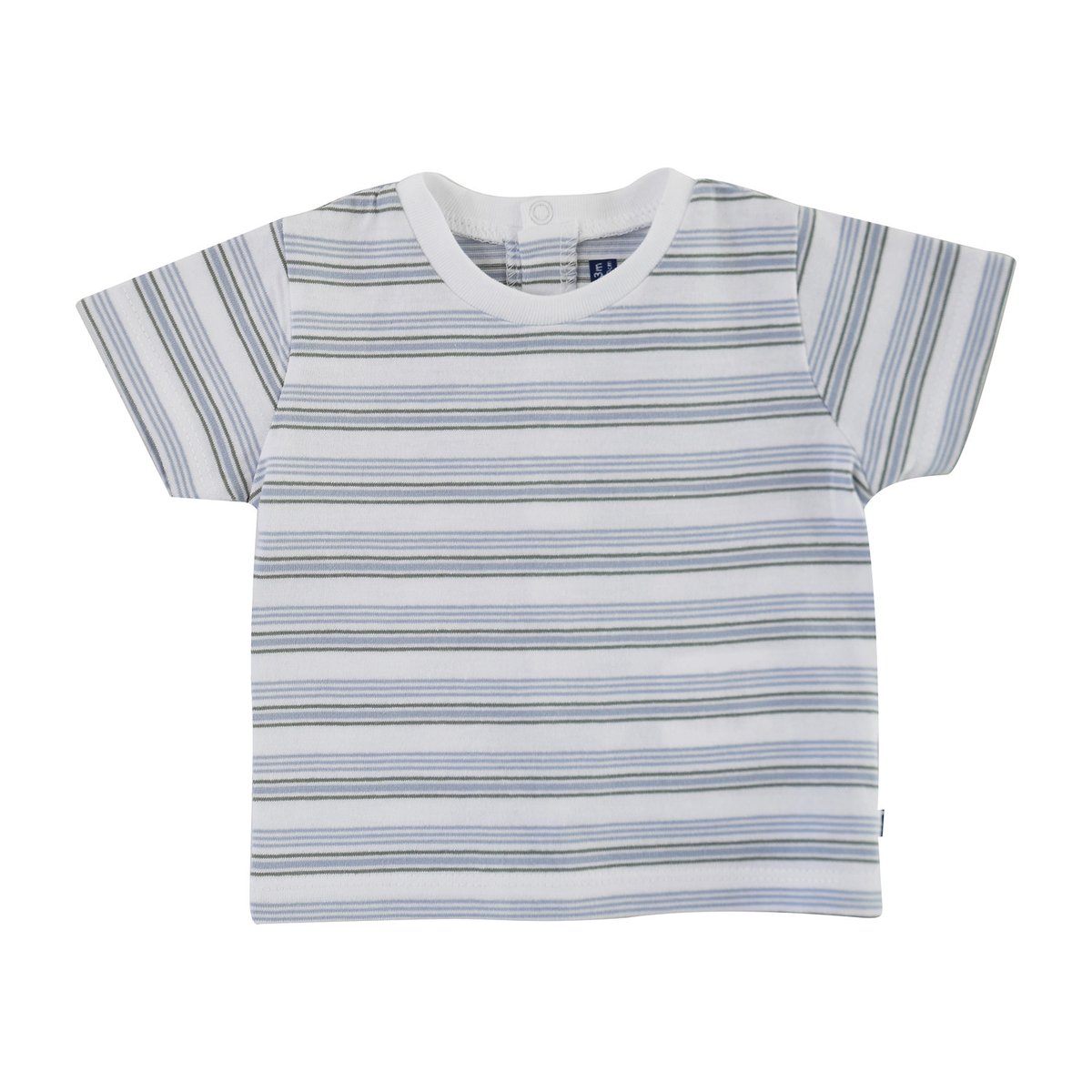 T shirt salopette bebe twill ethan vert, SUCRE D'ORGE