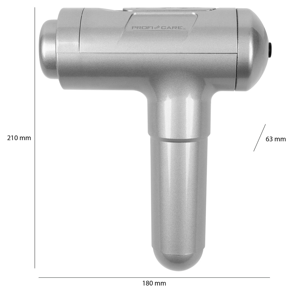 Massajador elétrico MP 3087, PROFICARE cinzento, PROFICARE