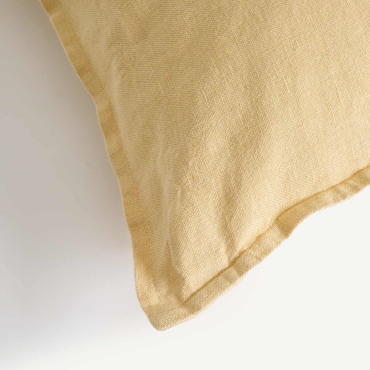 Housse de coussin lin épais, Boreo camomille, AM.PM