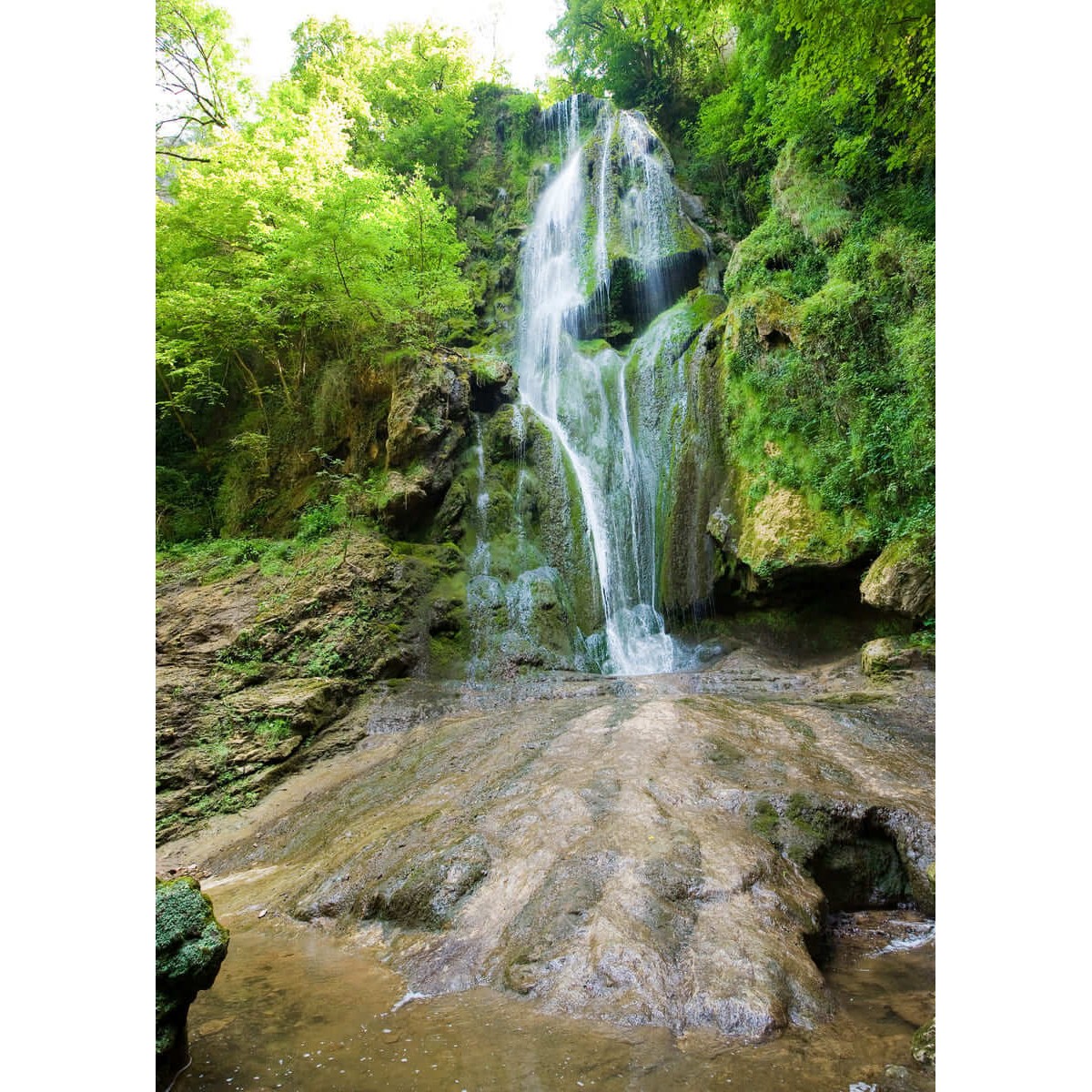 Tableau Mural Cascade Du Lot CASCADE tableau en verre synthétique, CEANOTHE