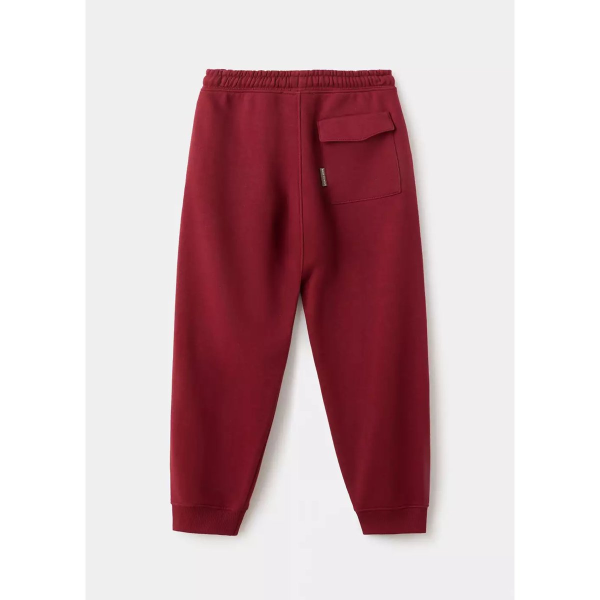 Pantalon jogger coton grenat, MANGO KIDS