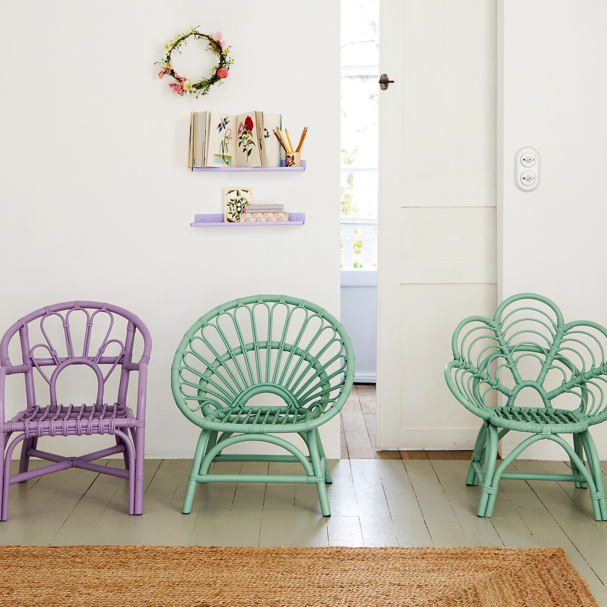 Poltrona bambino vimini, Roxana rattan naturale, LA REDOUTE INTERIEURS