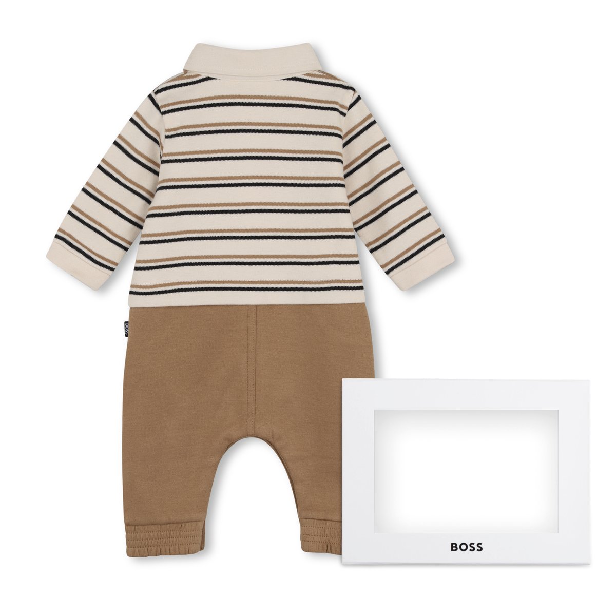 Combinaison manches longues new beige, BOSS KIDSWEAR