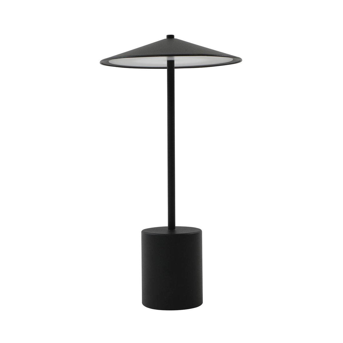 Luminaire de terrasse en aluminium moderneLED noir, LINDBY