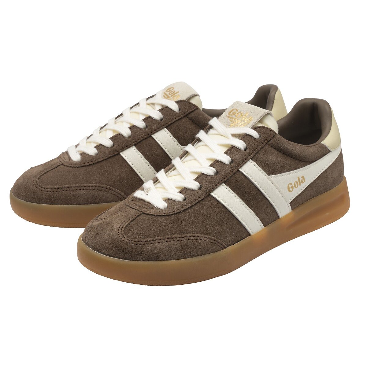 Baskets en cuir, CYCLONE marron, GOLA