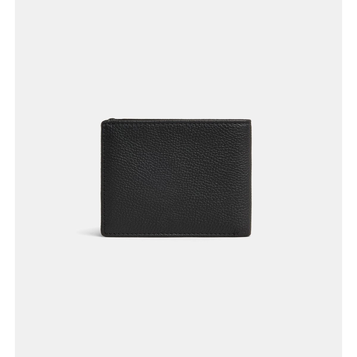 Porte-cartes brutus 2 volets cuir grainé noir, GALERIES LAFAYETTE
