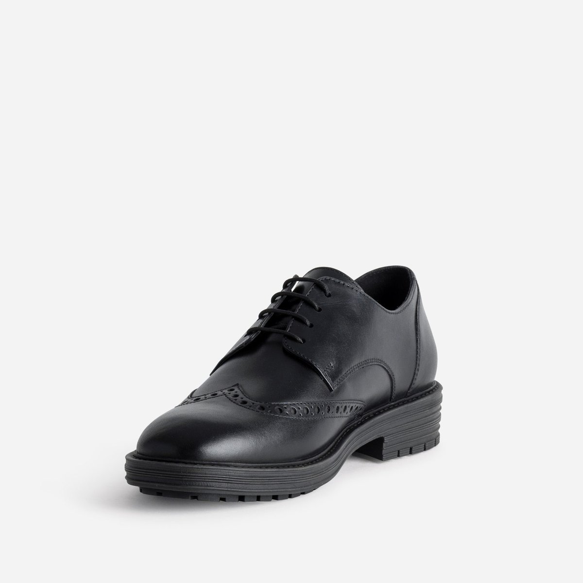 Derby en cuir FRANCISCO noir, ERAM