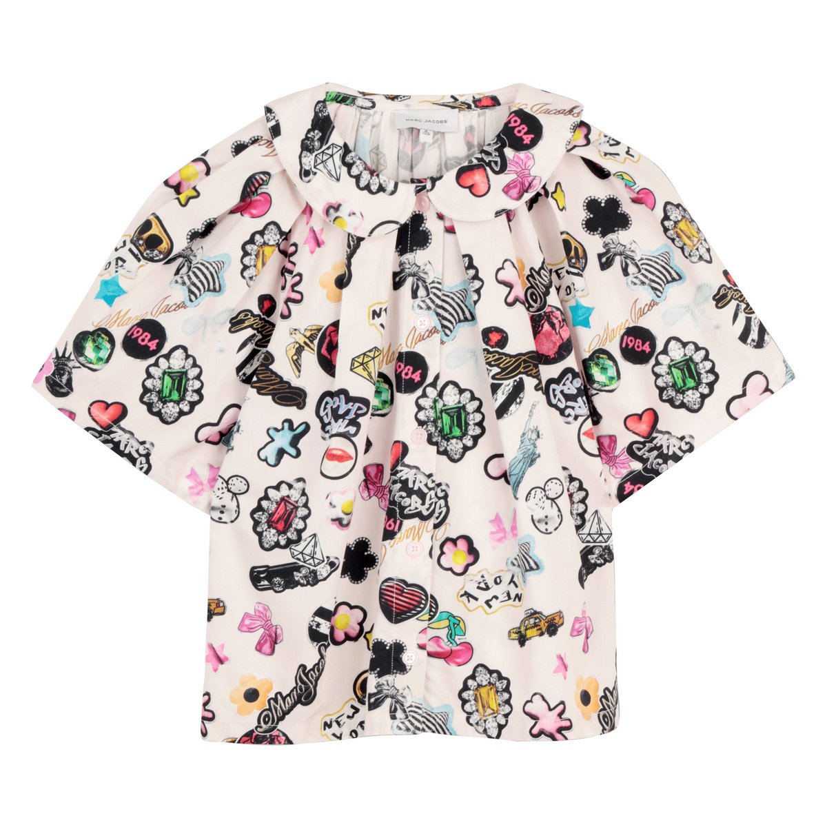 Chemise col claudine dragee, MARC JACOBS