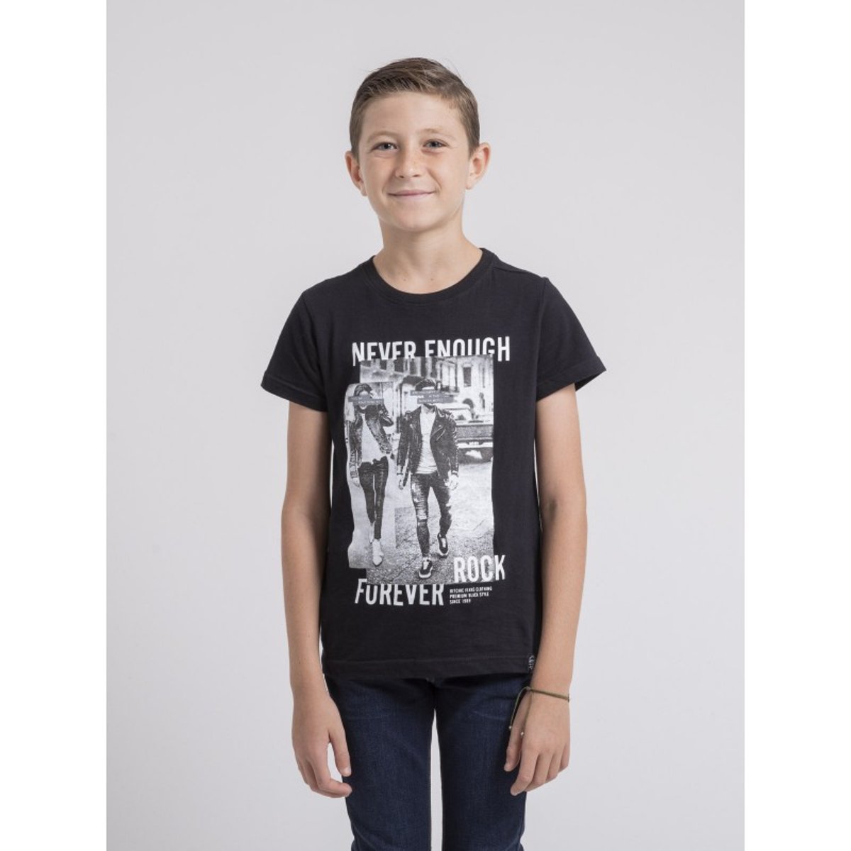 T-shirt Col Rond Pur Coton Jamijel-j noir, RITCHIE