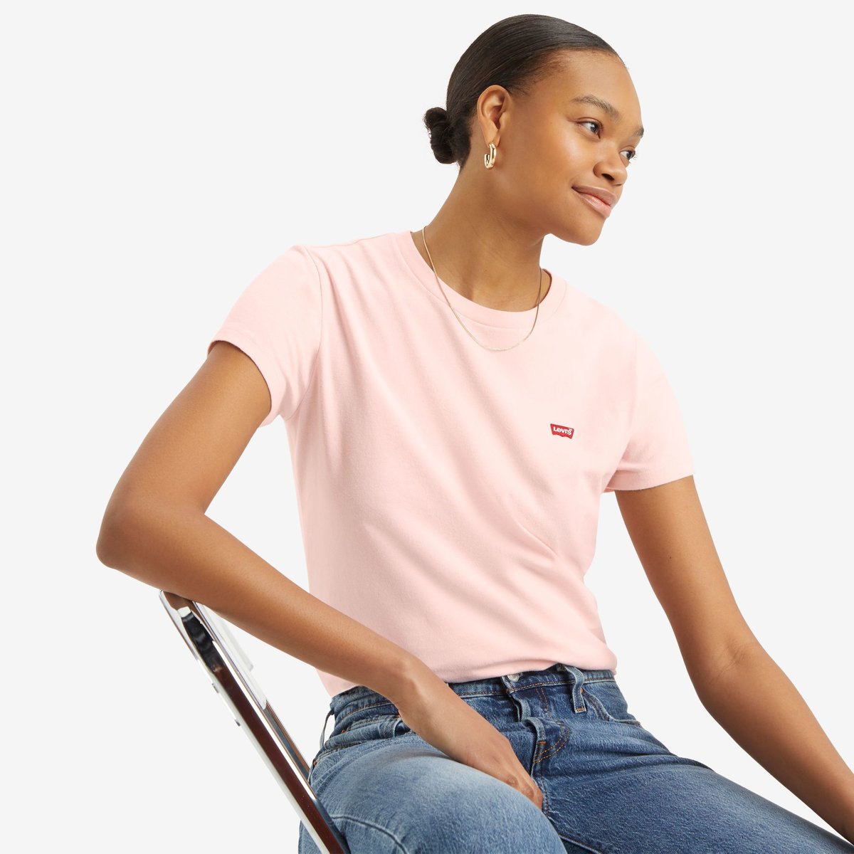 T-shirt Perfect Tee rose - potpourri, LEVI'S