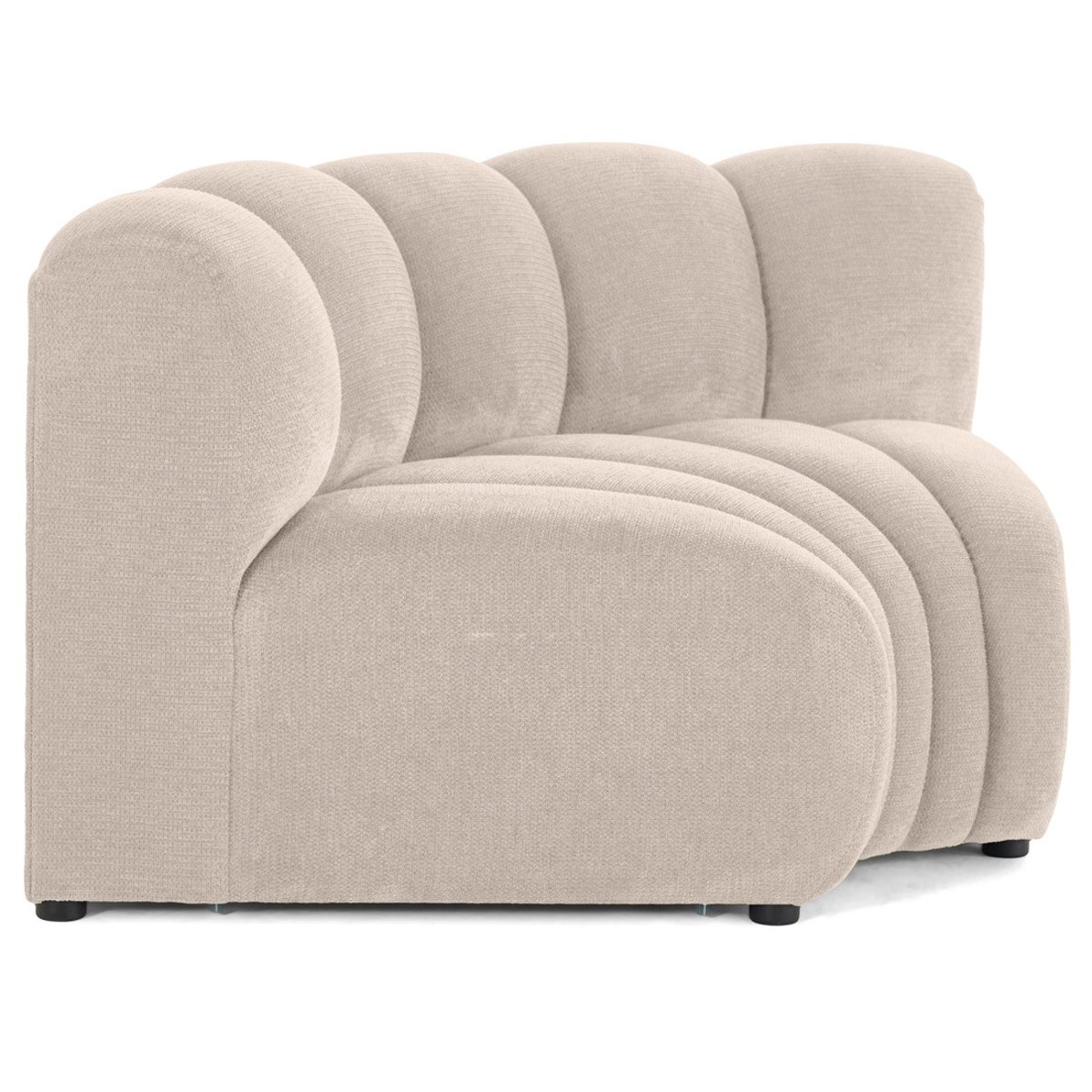 Canapé d'Angle réversible 1 places - DEBBIE beige, BEST MOBILIER