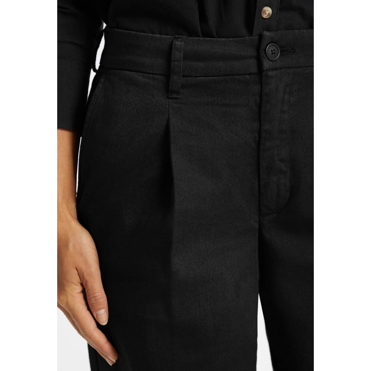 Pantalon Jambe Large noir, GUESS JEANS