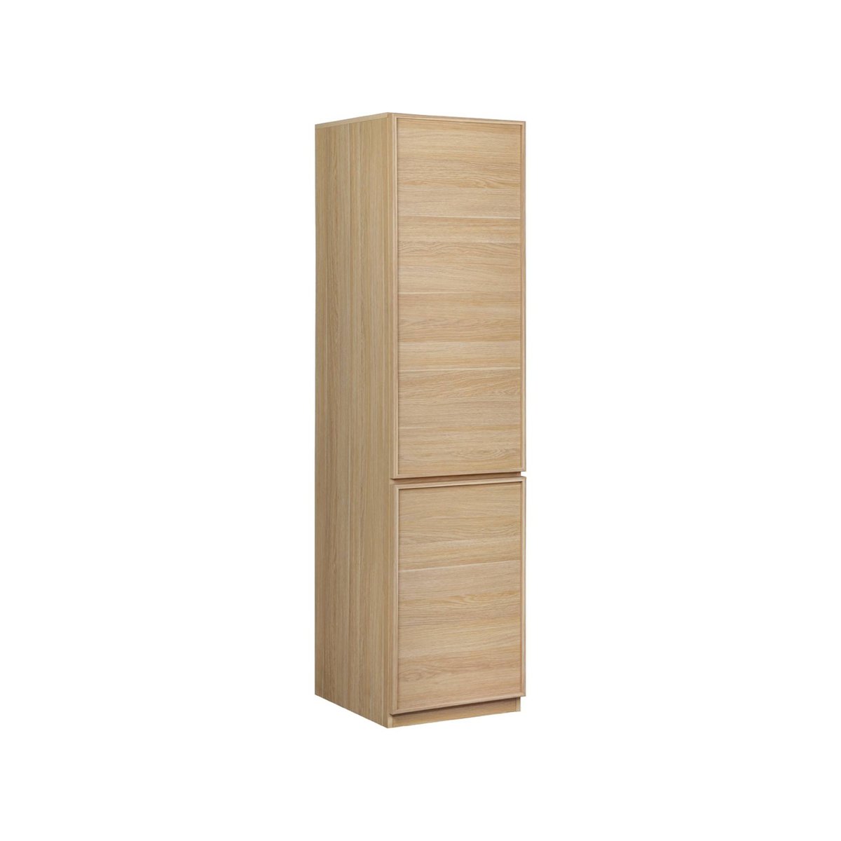 Module dressing décor bois 2 portes 5 niveaux KUBA naturel, SWEEEK