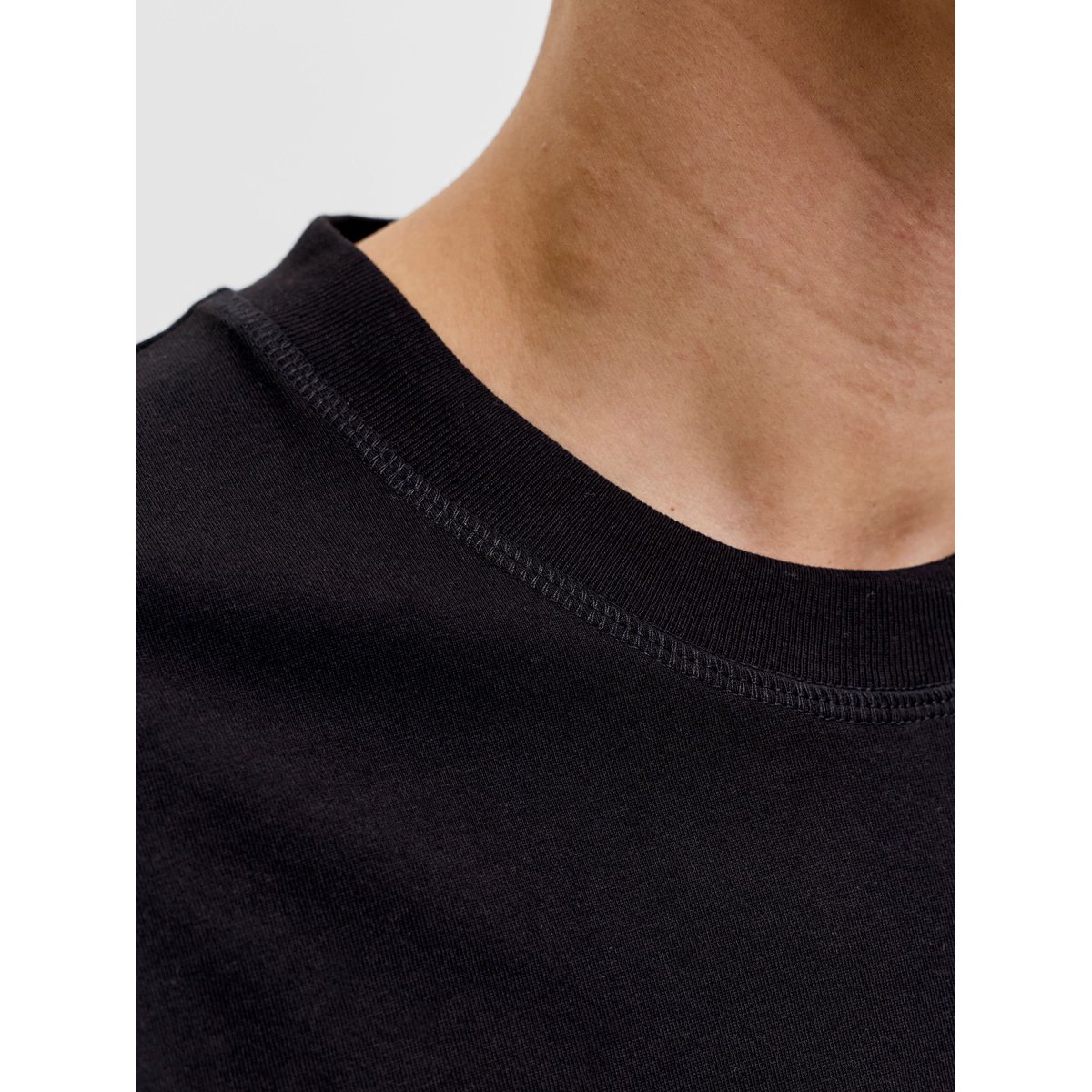 T-Shirt black 1, JACK & JONES