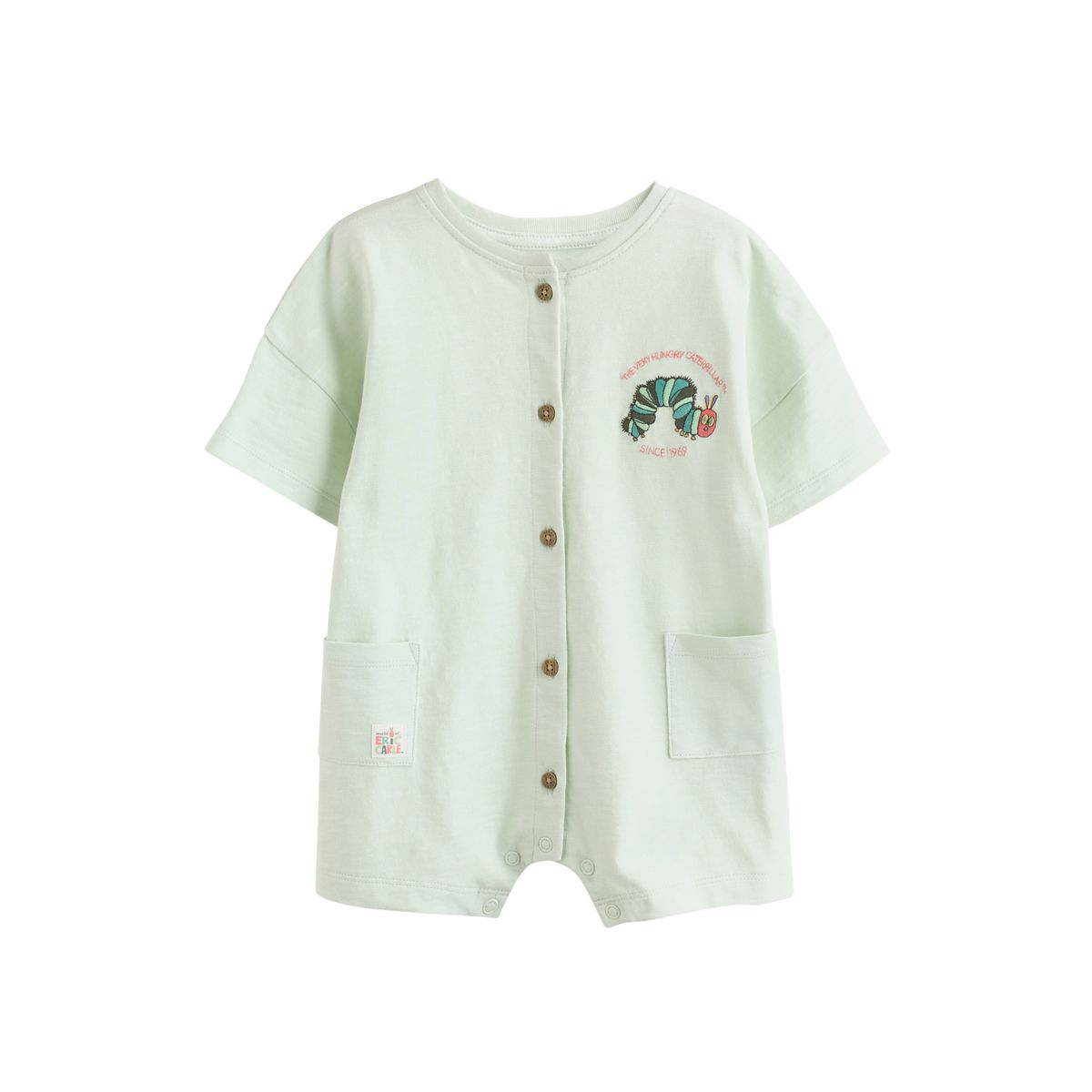 Barboteuse en jersey sous licence, lot de 3 neutre la chenille qui fait des trous, NEXT