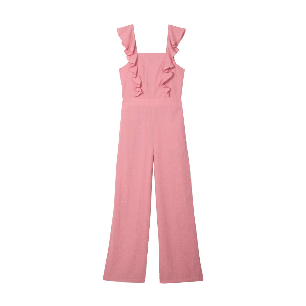 Combinaison pantalon volants vieux rose, CACHE CACHE