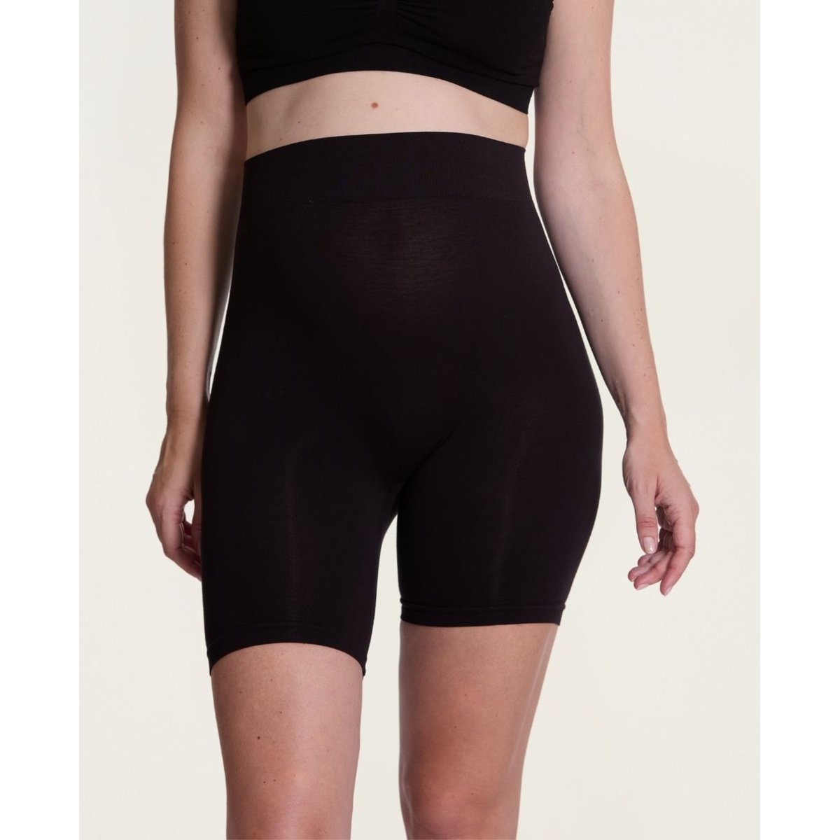 Cycliste de grossesse sans couture Essentiel noir, CACHE COEUR