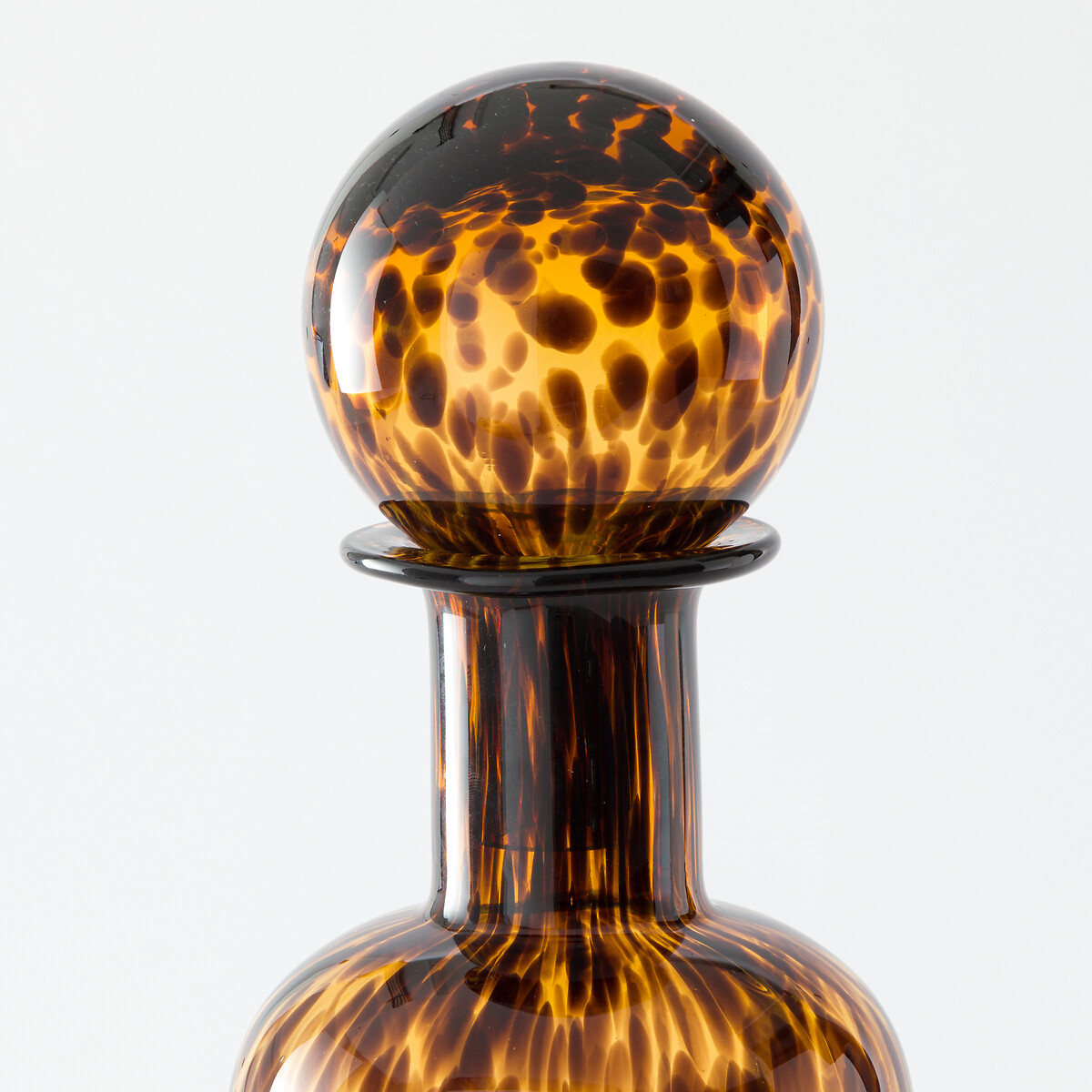 Dekorative Flasche aus Bernsteinglas, FAUVITA braun, LA REDOUTE INTERIEURS