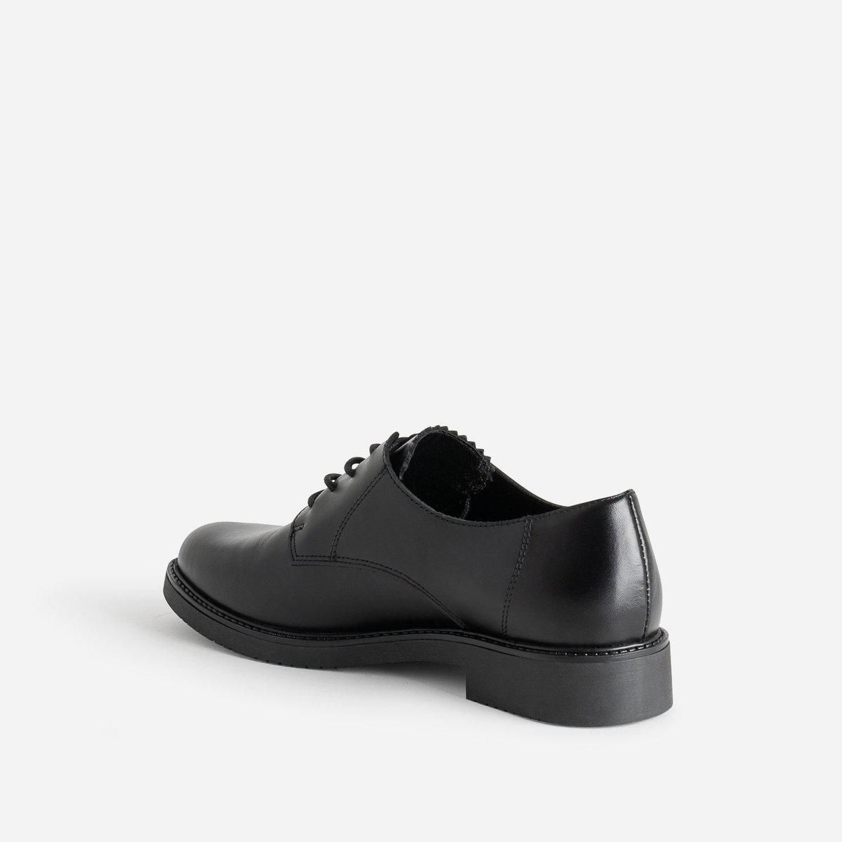 Derby en cuir FLORINE noir, ERAM